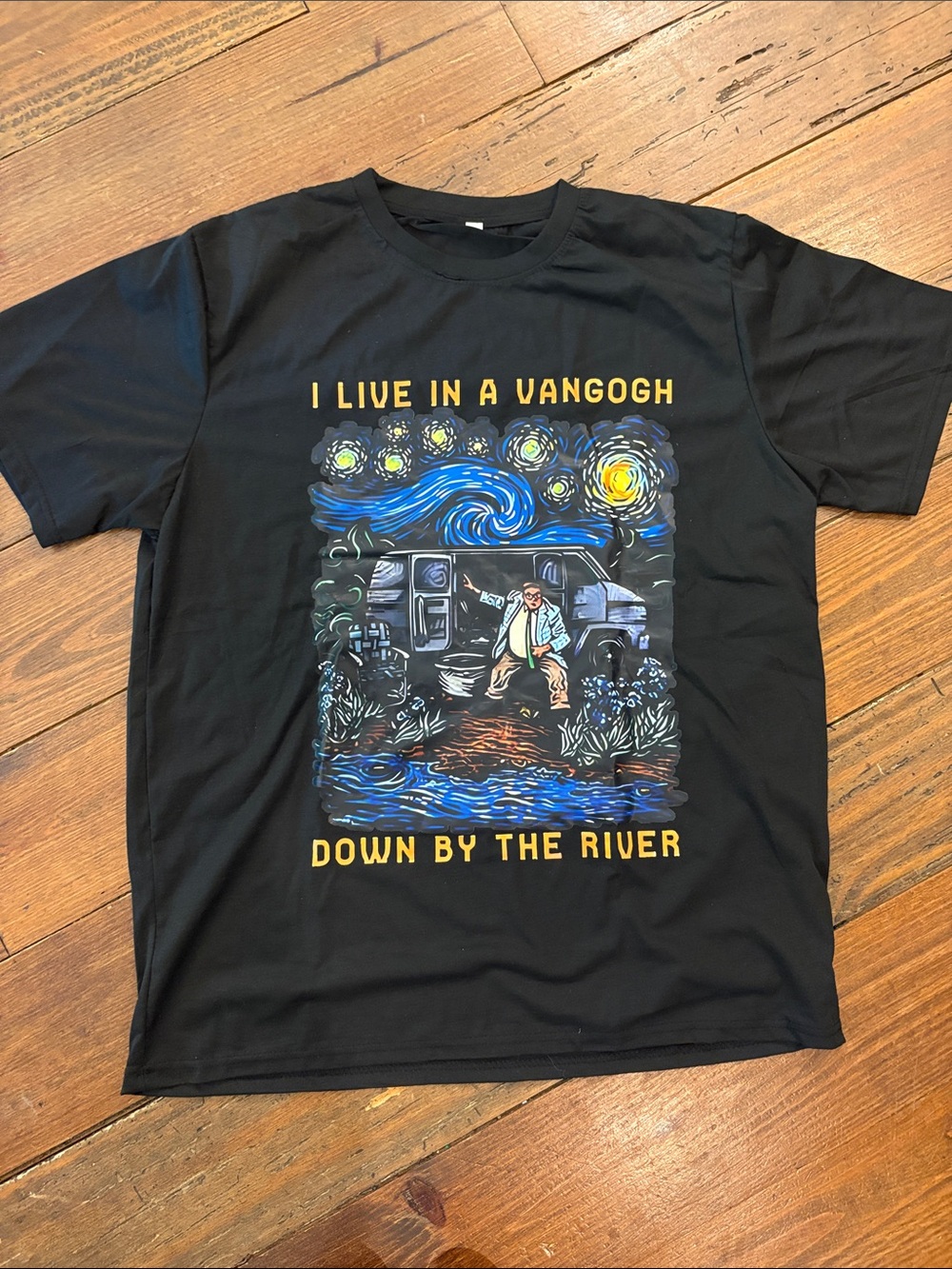 Funny Van Gogh Graphic T Shirt
